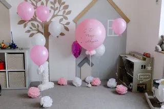 Simple Balloon Decor at Home