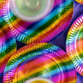 Multicolour Laminated Plates