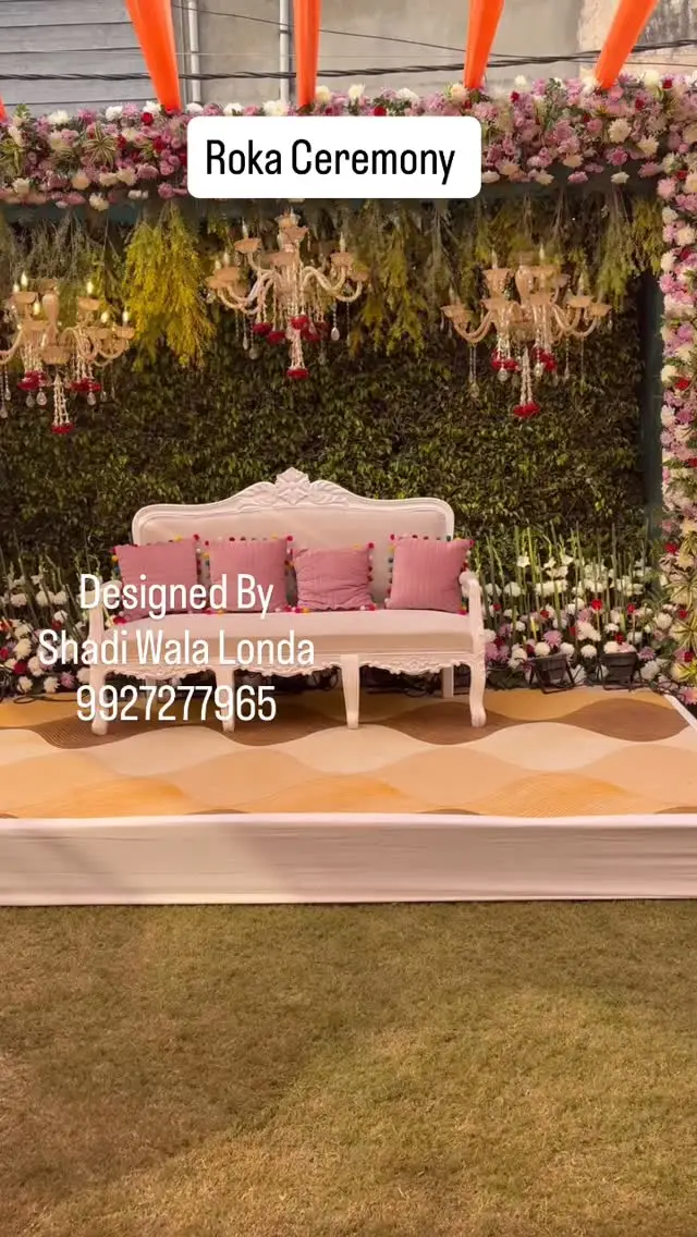 Roka Ceremony Decor