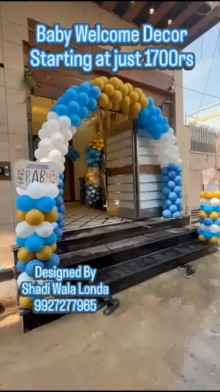 Baby Welcome Decor