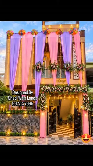 Ghar Decoration for Weddings