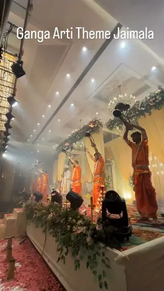 Ganga Aarti Theme Jaimala